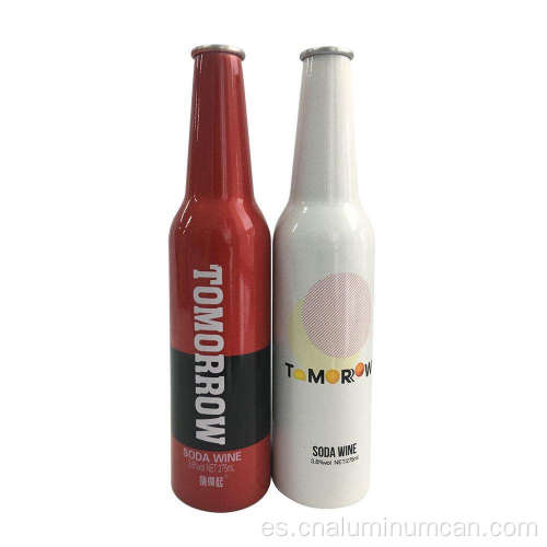 Botellas de aluminio cepilladas de aluminio